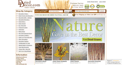 Desktop Screenshot of drieddecor.com